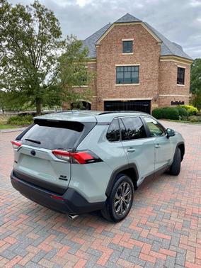 Green 2023 Toyota RAV4 Hybrid XLE Premium