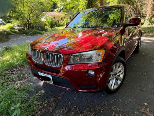 Red 2014 BMW X3 xDrive28i