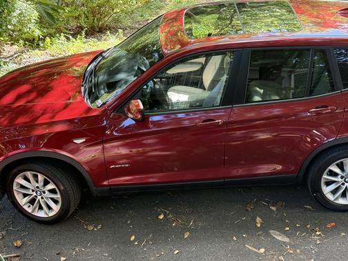 Red 2014 BMW X3 xDrive28i
