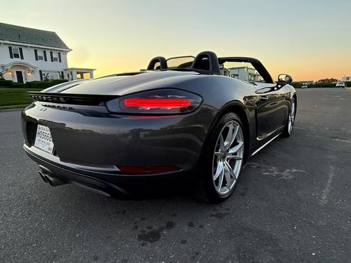 Gray 2017 Porsche 718 Boxster 718 Boxster S