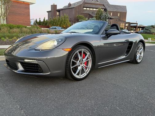 Gray 2017 Porsche 718 Boxster 718 Boxster S