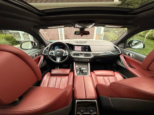 White 2020 BMW X6 M50i