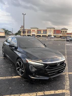 Black 2022 Honda Accord Sport 1.5T