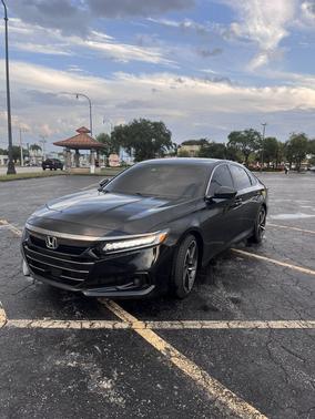 Black 2022 Honda Accord Sport 1.5T