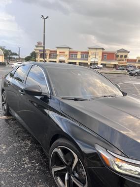 Black 2022 Honda Accord Sport 1.5T