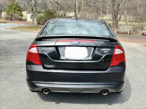 Black 2011 Ford Fusion Sport