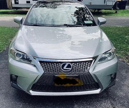 Silver 2015 Lexus CT 200h Premium