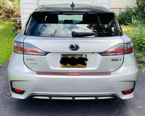 Silver 2015 Lexus CT 200h Premium