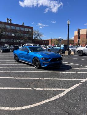 Blue 2019 Ford Mustang EcoBoost