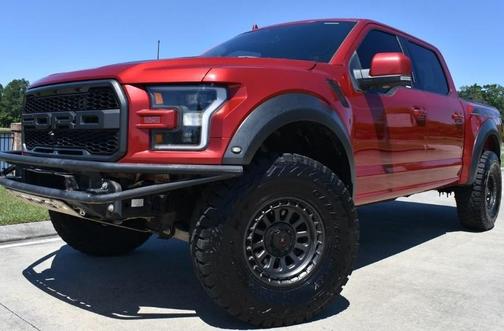 Red 2020 Ford F-150 Raptor