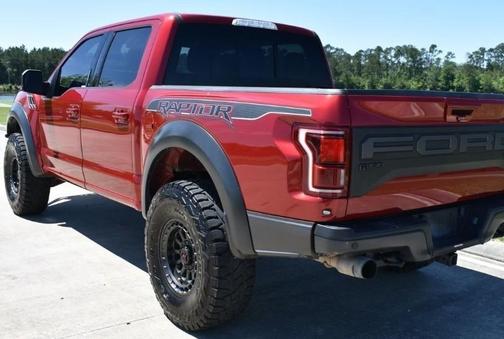 Red 2020 Ford F-150 Raptor