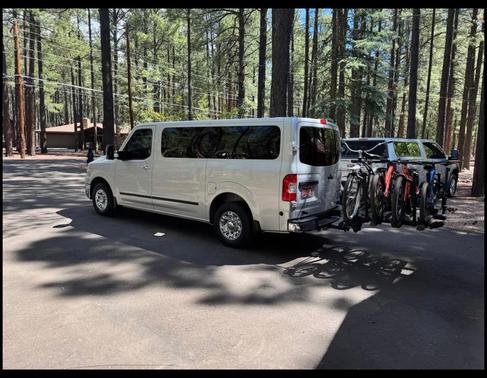 Silver 2018 Nissan NV Passenger NV3500 HD SL V8