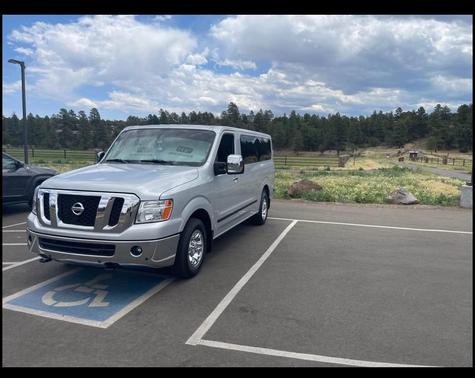 Silver 2018 Nissan NV Passenger NV3500 HD SL V8