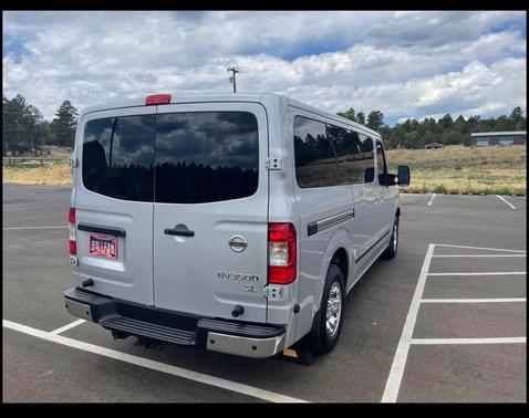 Silver 2018 Nissan NV Passenger NV3500 HD SL V8