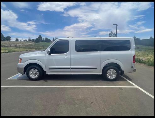 Silver 2018 Nissan NV Passenger NV3500 HD SL V8