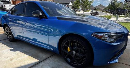 Blue 2021 Alfa Romeo Giulia Ti
