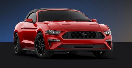 Red 2020 Ford Mustang EcoBoost