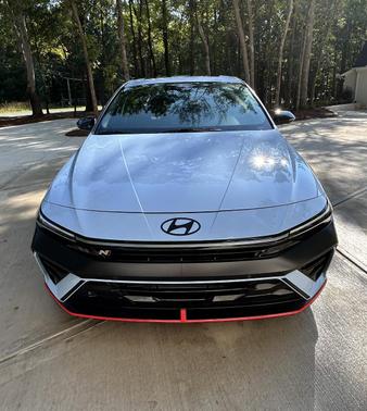 Blue 2025 Hyundai ELANTRA N Base