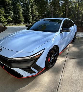 Blue 2025 Hyundai ELANTRA N Base