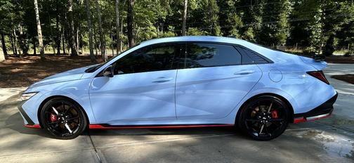 Blue 2025 Hyundai ELANTRA N Base