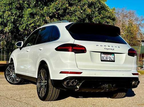 White 2017 Porsche Cayenne Cayenne S