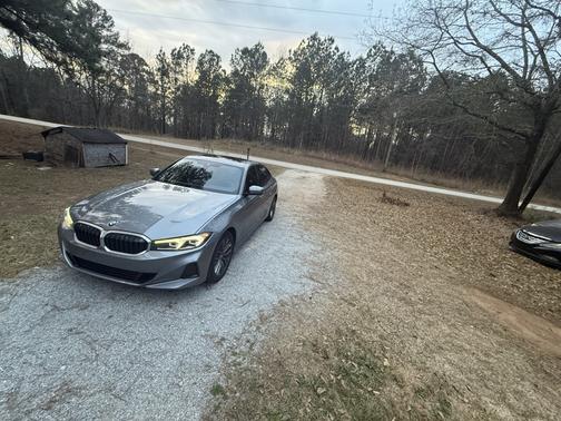 Gray 2023 BMW 330 i