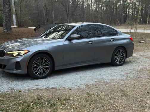 Gray 2023 BMW 330 i