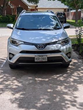 Silver 2016 Toyota RAV4 Hybrid XLE