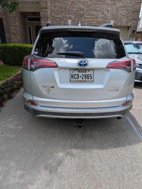 Silver 2016 Toyota RAV4 Hybrid XLE