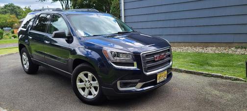 Blue 2016 GMC Acadia SLE-2