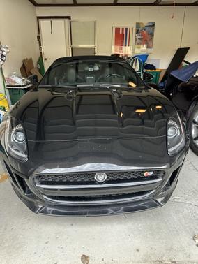 Black 2014 Jaguar F-TYPE S