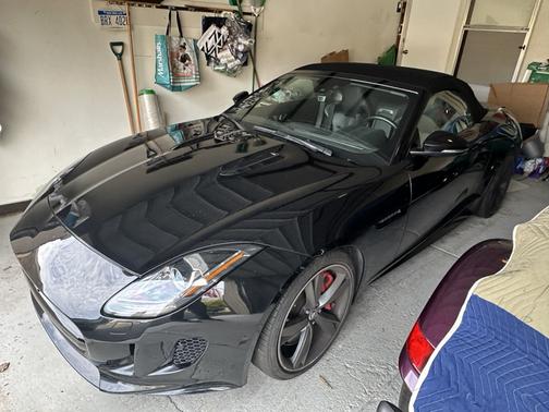 Black 2014 Jaguar F-TYPE S