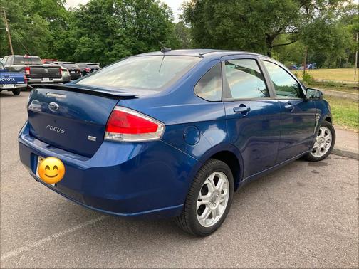 Blue 2008 Ford Focus SES