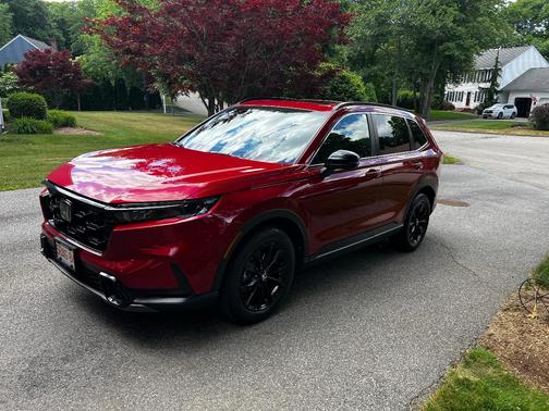 Red 2023 Honda CR-V Hybrid Sport