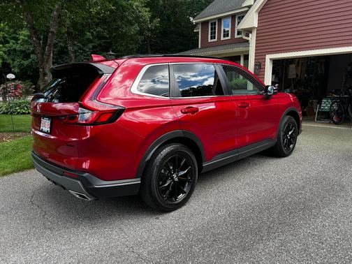 Red 2023 Honda CR-V Hybrid Sport