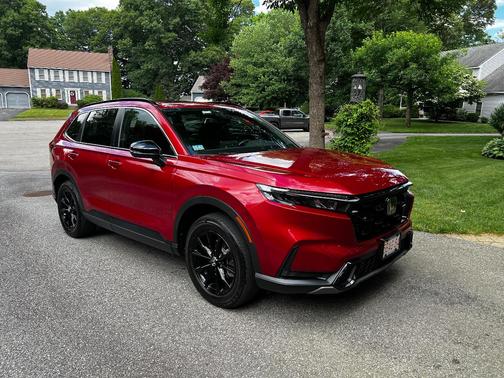 Red 2023 Honda CR-V Hybrid Sport