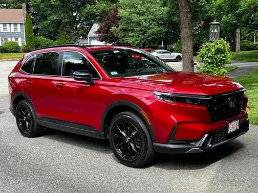 Red 2023 Honda CR-V Hybrid Sport
