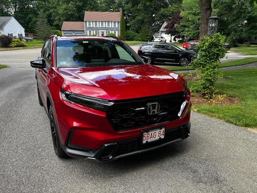 Red 2023 Honda CR-V Hybrid Sport