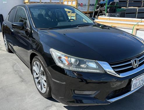 Black 2015 Honda Accord Sport