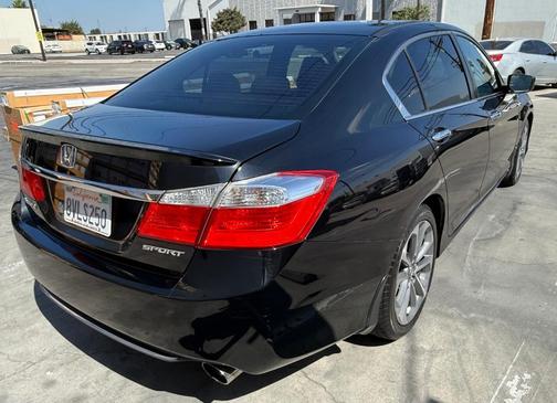 Black 2015 Honda Accord Sport