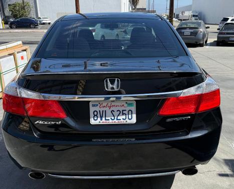 Black 2015 Honda Accord Sport