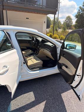 White 2015 Acura ILX 2.0L w/Premium Package