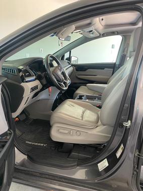 Gray 2018 Honda Odyssey Elite
