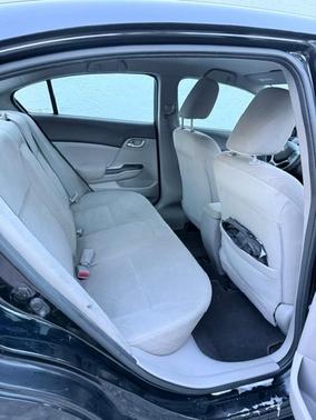 Black 2012 Honda Civic LX