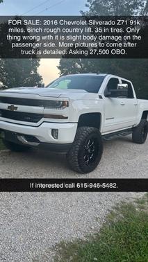 2016 Chevrolet Silverado 1500 2LT