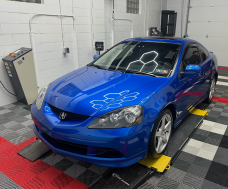 Blue 2006 Acura RSX Type S