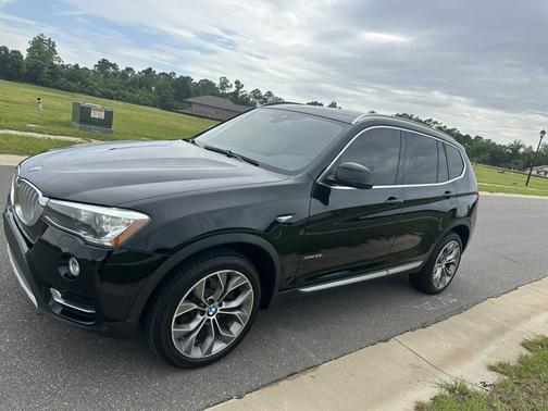 Black 2017 BMW X3 xDrive35i