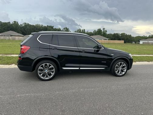 Black 2017 BMW X3 xDrive35i