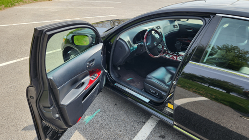 Black 2007 Lexus GS 350 Base