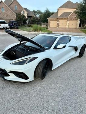 White 2020 Chevrolet Corvette Stingray w/3LT